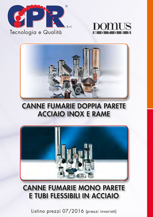 Single and double wall flues and flexible steel tubes 07/2016
