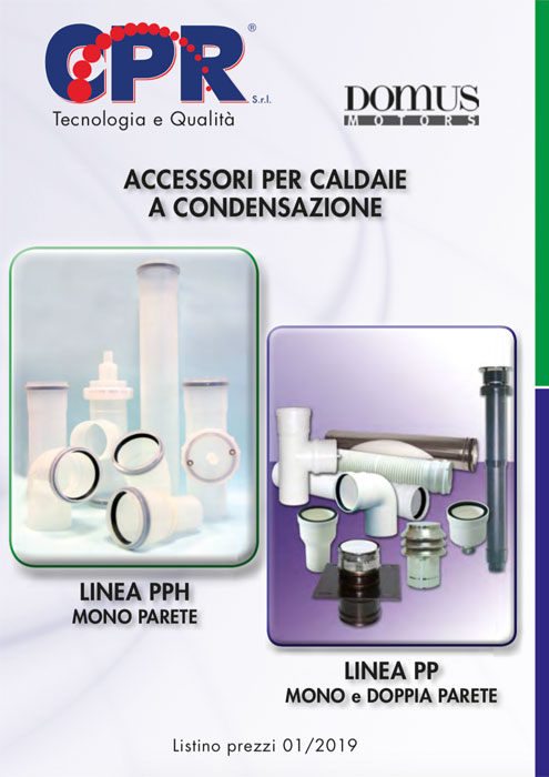 Accessori per Caldaie a condensazione 01/2019